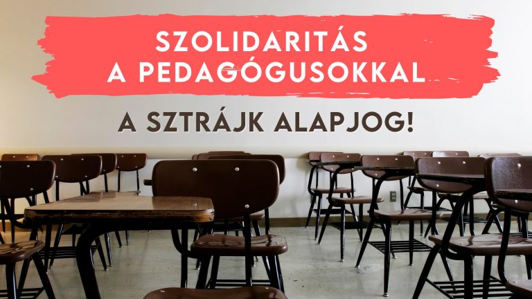 SZOLIDARITÁS A PEDAGÓGUSOKKAL – Programok diákoknak a március 16-i sztrájk idejére Pécsen