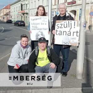 Emberség-díj 2024: a Zebraszerda pécsi csapata