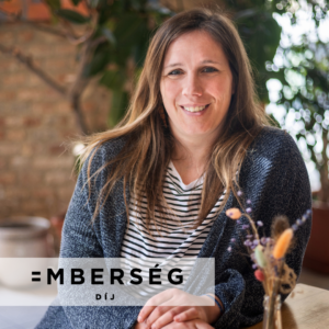 Emberség-díj 2026: Tasnádi Zsófia